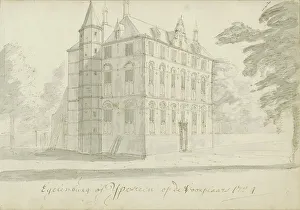 Meyling Abraham Prints: Ypestein Castle in Heiloo, 1724. Creator: Abraham Meyling