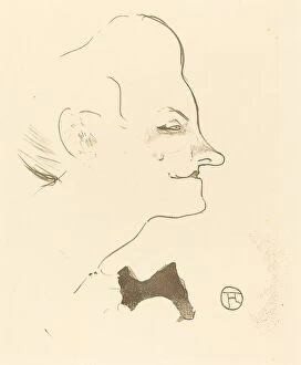 Yvette Guilbert, 1893. Creator: Henri de Toulouse-Lautrec