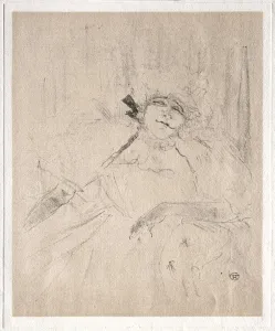 1864 1901 Prints: Yvette Guilbert: Chanson Ancienne, 1898