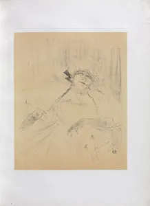 1864 1901 Prints: Yvette Guilbert-English Series: Chanson ancienne