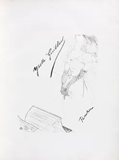 1864 1901 Prints: Yvette Guilbert-English Series: Frontispiece