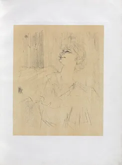 1864 1901 Prints: Yvette Guilbert-English Series: Menilmontant de Bruant