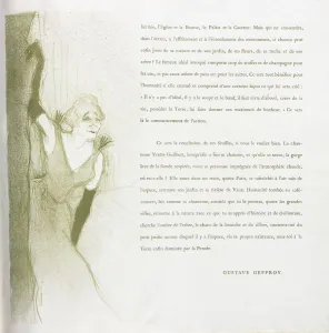 1864 1901 Prints: Yvette Guilbert-French Series: No. 16, 1894. Creator: Henri de Toulouse-Lautrec (French