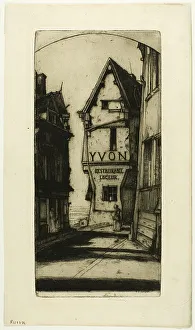 Dy Cameron Prints: Yvon, 1911. Creator: David Young Cameron