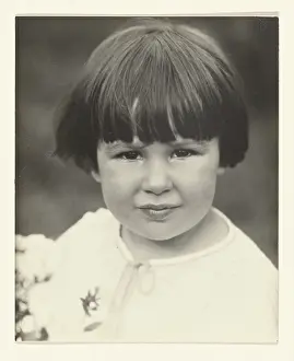 Alfred Prints: Yvonne Boursault, Lake George, 1923. Creator: Alfred Stieglitz