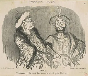 Zaïre, 19th century. Creator: Honore Daumier