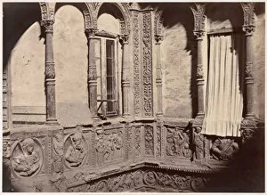 Clifford Collection: Zaragoza, Patio de la Casa Conocida con el Nombre de los Infantes, 1860