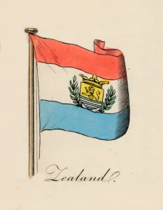 Shield Emblem Prints: Zealand, 1838