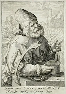 Gheyn Jacques De Ii Prints: Zebulon, c1590. Creator: Jacques de Gheyn II