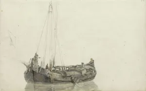 Zeeland sailing boat, 1797-1838. Creator: Johannes Christiaan Schotel