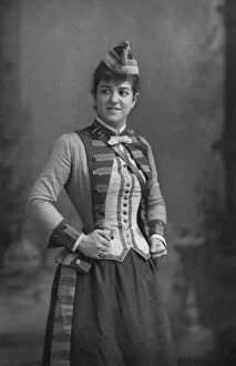 Hands On Hips Gallery: Zelie de Lussan (1861-1949), American mezzo-soprano, 1893.Artist: W&D Downey