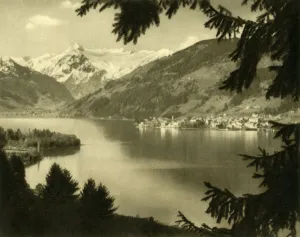 Zell Am See Prints: Zell am See, Austria, c1935. Creator: Unknown