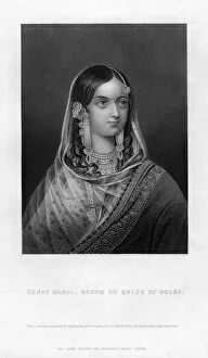 Images Dated 9th January 2007: Zenat Mahal - Begum or Queen of Delhi, 19th century