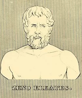 Thinker Gallery: Zeno Eleates, (c495-430 BC), 1830. Creator: Unknown