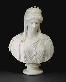 Zenobia, Queen of Palmyra, modeled c. 1859; carved after 1859