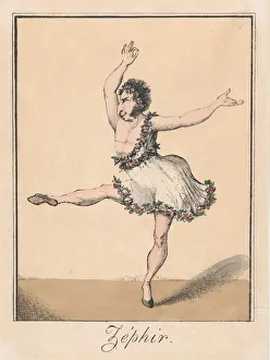 Cruikshank Prints: Zephir, 1817-19. 1817-19. Creator: George Cruikshank