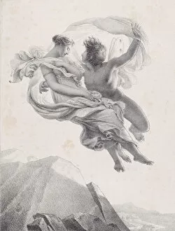 Zephyr Gallery: Zephyr and Psyche (Zépir et Psyché), 1820-23. Creator