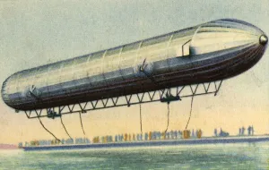 Count Ferdinand Von Prints: Zeppelin LZ 1, 1900, (1932). Creator: Unknown