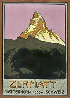 Cardinaux Prints: Zermatt, 1908. Creator: Cardinaux, Emil (1877-1936)