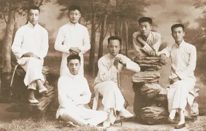 Tianjin Prints: Zhou Enlai as student of Nankai school