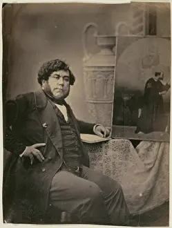 Ceramicist Prints: Ziegler, peintre, c1850. Creator: Nadar