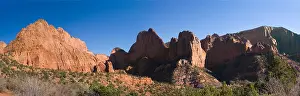 Tom Artin Prints: Zion National Park Panorama, Utah. Creator: Tom Artin