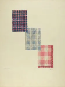Zoar Plaids, c. 1939. Creator: Jerry Guinta