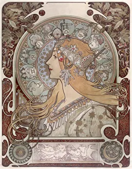 Zodiac Signs Prints: Zodiac, 1896