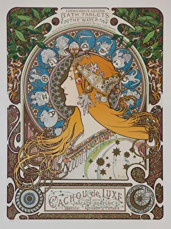 Zodiaque (Zodiac), 1896. Creator: Mucha, Alfons Marie (1860-1939)