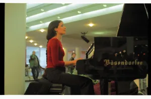 Foyer Prints: Zoe Rahman, RFH Foyer, 2004. Artist: Brian O Connor