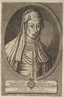 Radziwill Prints: Zofia (Anna) Radziwill (Moniwidowna). From: Icones Familiae Ducalis Radivilianae, 1758