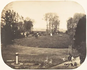 Brussels Belgium Prints: The Zoological Garden, Brussels, 1854. Creator: Louis-Pierre-Thé