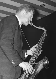 Sims Collection: Zoot Sims, Marquee Club, London, 1961. Creator: Brian Foskett