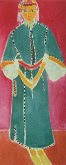 Henri Mile Benot Prints: Zorah Standing, 1912. Creator: Henri Matisse. Zorah Standing, 1912. Creator: Henri Matisse