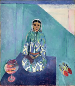 Henri Mile Benot Prints: Zorah on the Terrace, (mid part of the Moroccan triptych)
