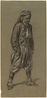Zouave Gallery: Zouave, 1864. Creator: Winslow Homer