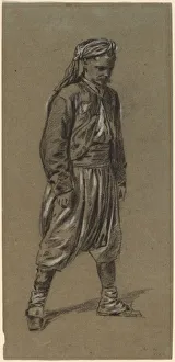 Zouave Gallery: Zouave, 1864. Creator: Winslow Homer