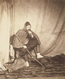 Zouaves Prints: Zouave 2nd Division, published 1856. Creator: Roger Fenton