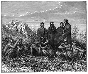 Zulus Prints: The Zulu, South Africa, c1890