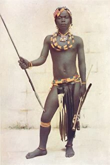 Zulu Gallery: A Zulu warrior, 1912