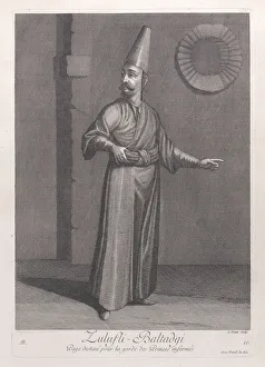 Zulufli-Baltadgi, Page destinepour la garde des Princes enfermes, 1714-15