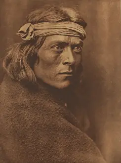 Curtis Prints: A Zuni Governor, 1925. Creator: Edward Sheriff Curtis