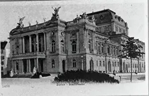1900 Prints: Zurich - Stadttheater (Opera House), 1900. Creator: Unknown