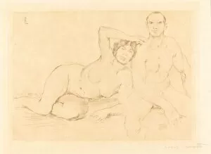 Zwei Menschen (Two Nudes), 1908. Creator: Lovis Corinth