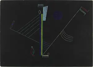 Composition Prints: Zweiseitig Gespannt (Tense in Both Directions)