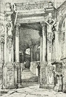 Zwinger Palace, Dresden, 1833. Creator: Samuel Prout